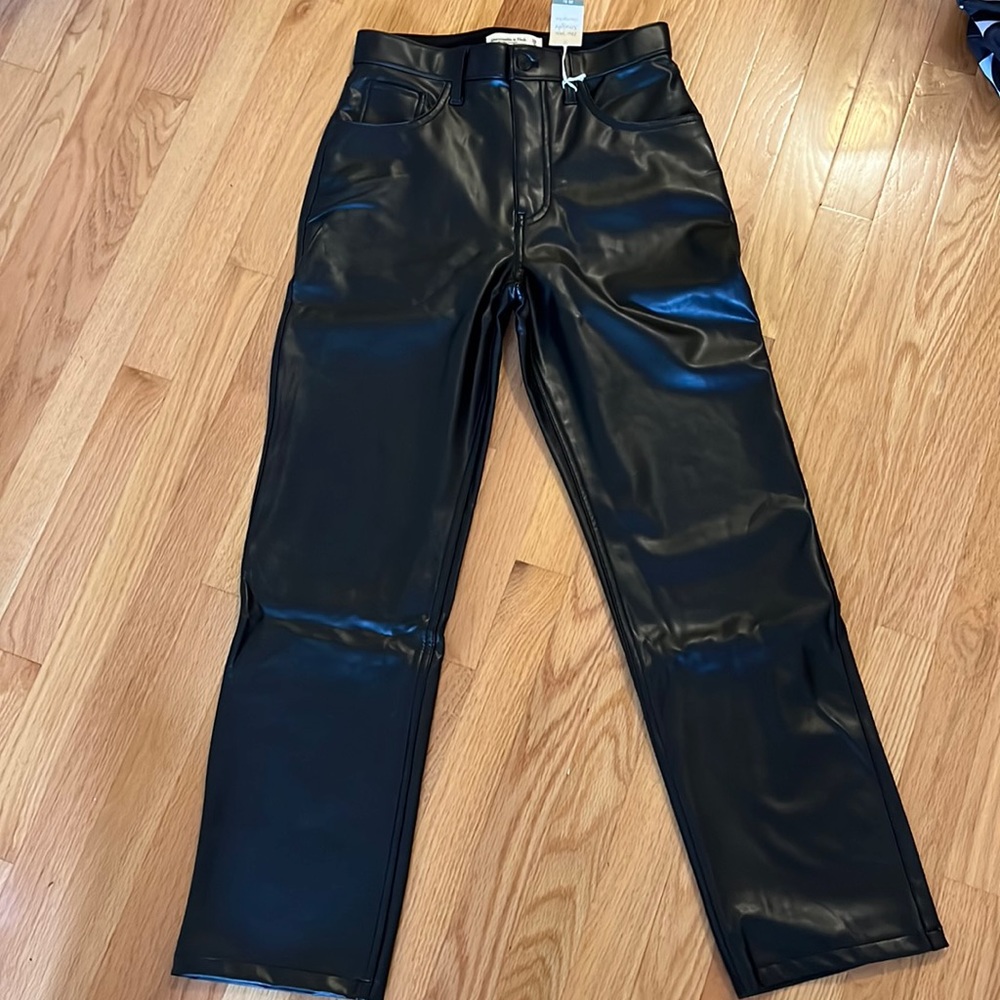 Vegan Leather pants NWT!